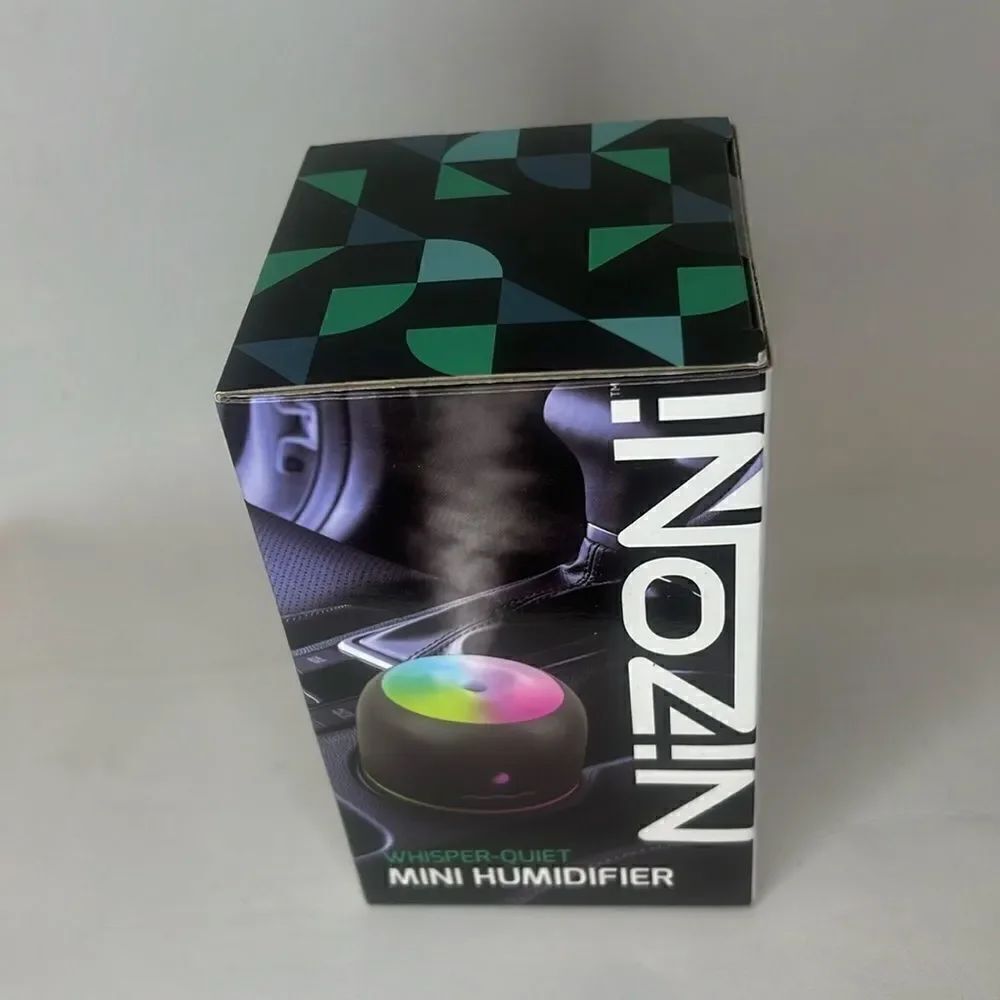 Nizoni Mini Humidifier Whisper Quiet 6 Hour Continuous Cooling Mist LED Light